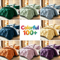 Diamond Pattern Quilt Set 2/3 Piece – Solid Color Lightweight Breathable Ultra-Fine Fiber Comforter with Pillowcases, Soft Easy Care Bedding for Bedroom & Guest Room