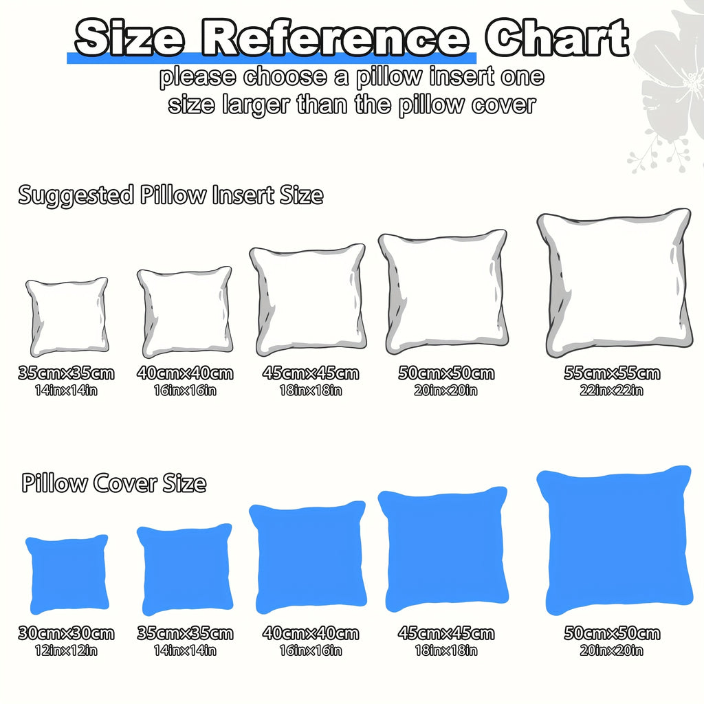 4-Pack Ultra-Fluffy Pillow Inserts – Skin-Friendly Softness & Quick Rebound Square Pillow Cores for Sofa, Bed, Garden & Outdoor Use | Multiple Sizes