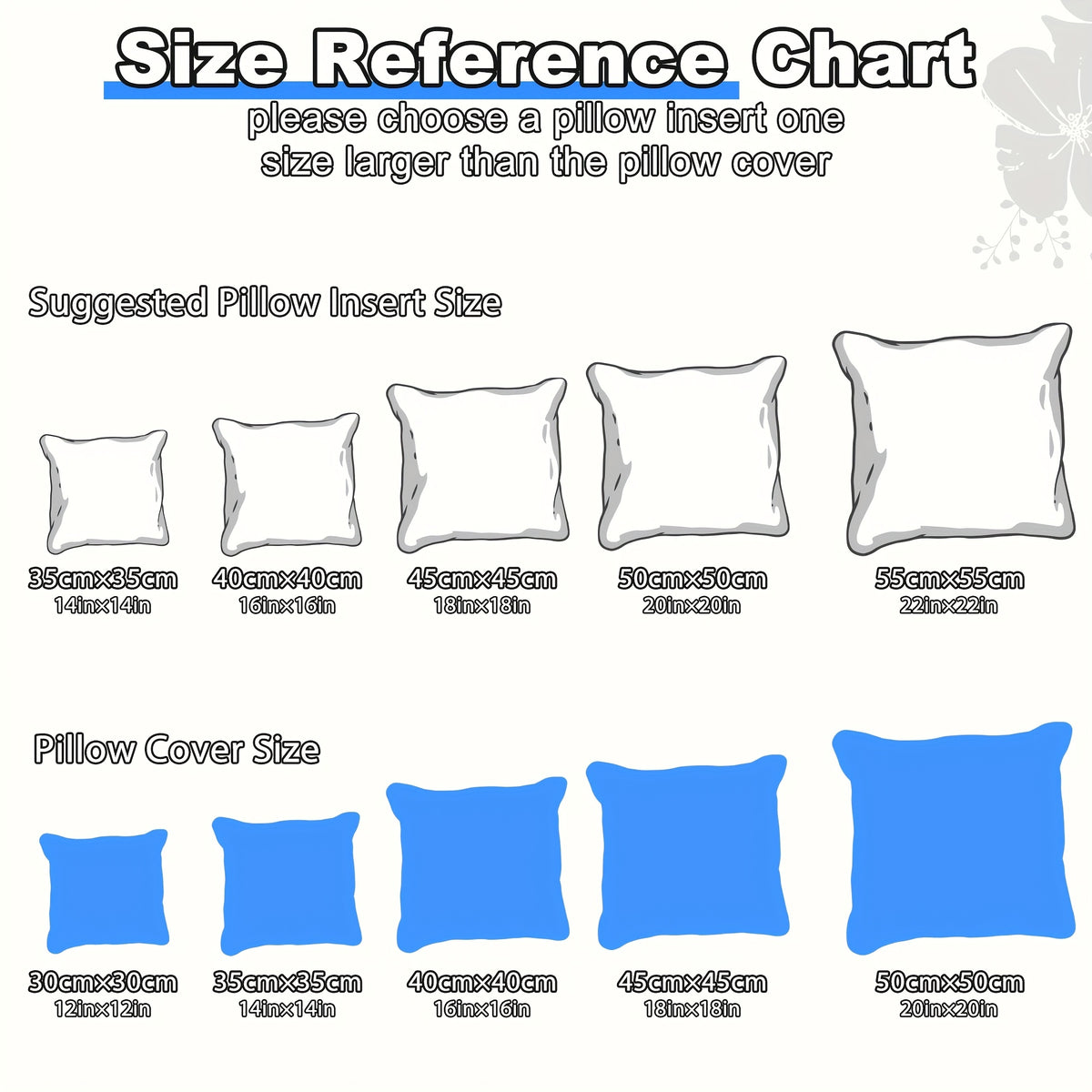 4-Pack Ultra-Fluffy Pillow Inserts – Skin-Friendly Softness & Quick Rebound Square Pillow Cores for Sofa, Bed, Garden & Outdoor Use | Multiple Sizes