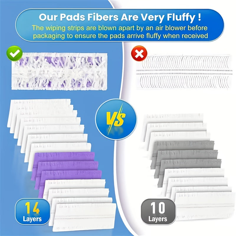 Swiffer PowerMop Compatible Disposable Mop Pad Refills – Multi-Surface Floor Cleaning Pads for Hardwood, Tile & Laminate | 15 or 50 Count