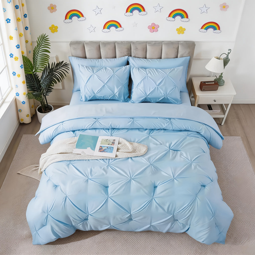 Comforter Set 3pcs 5pcs 7pcs - Extra Thick Warm Bedding Set with Sheet Sets & Pillowshams, Full Queen King Size, Machine Washable, Halloween Themed Kids Room Decor