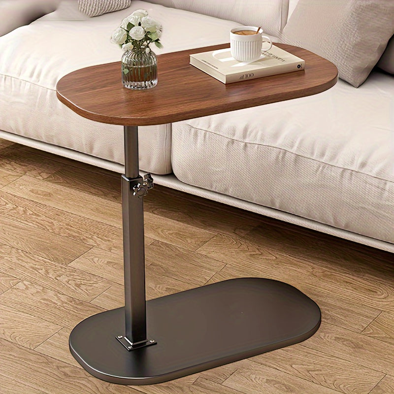 Adjustable Rolling Laptop Desk Mobile Side Table Folding Computer Workstation Home Office Sofa Bedside Coffee Table Mother's Day Gift