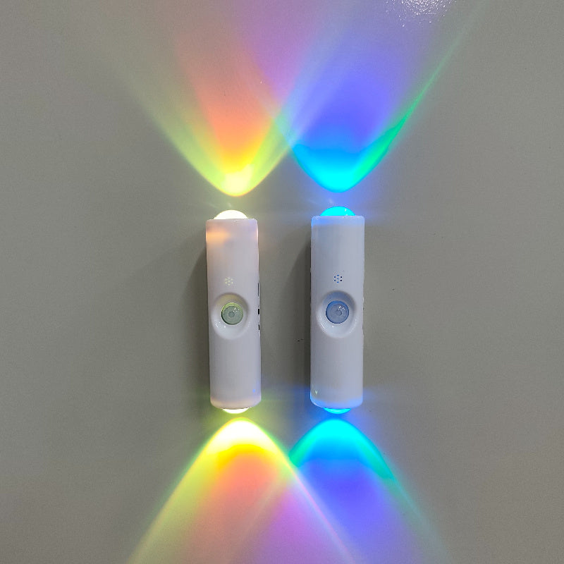 5-Pack Magnetic Dual-Head Wall Lamp 3-Color Adjustable Brightness Gradient Ambient Night Light – Flexible LED Wall Light for Bedroom, Hallway, Staircase & Office