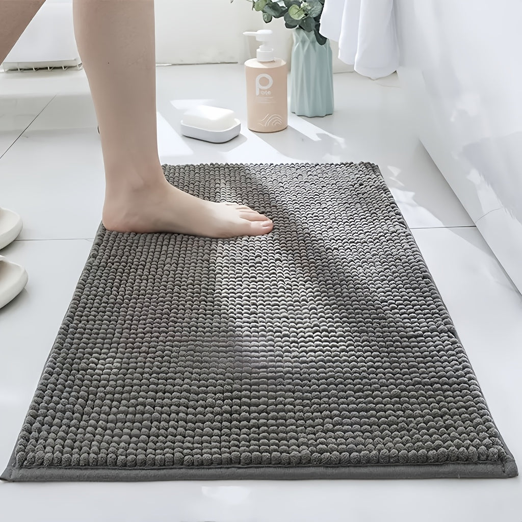 Super-Absorbent Microfiber Dog Door Mat, Slip-Resistant Washable Pet Rug, Quick-Dry Mud & Paw Trapping, Machine Washable Indoor Outdoor Entrance Mat