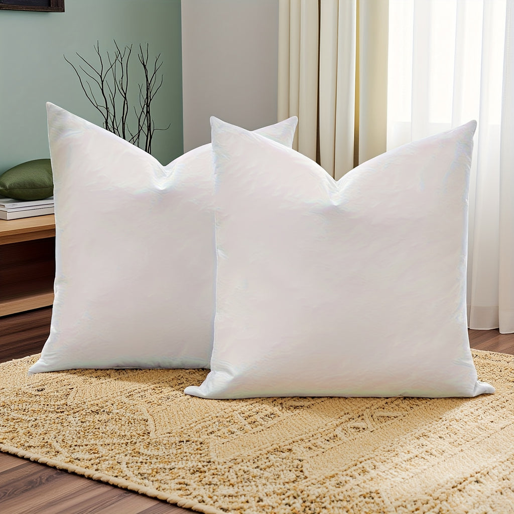Square Pillow Inserts for Indoor & Outdoor Use – Premium Decorative Cushion Filling for Couches, Patios & Picnics, Weather-Resistant Throw Pillow Inserts