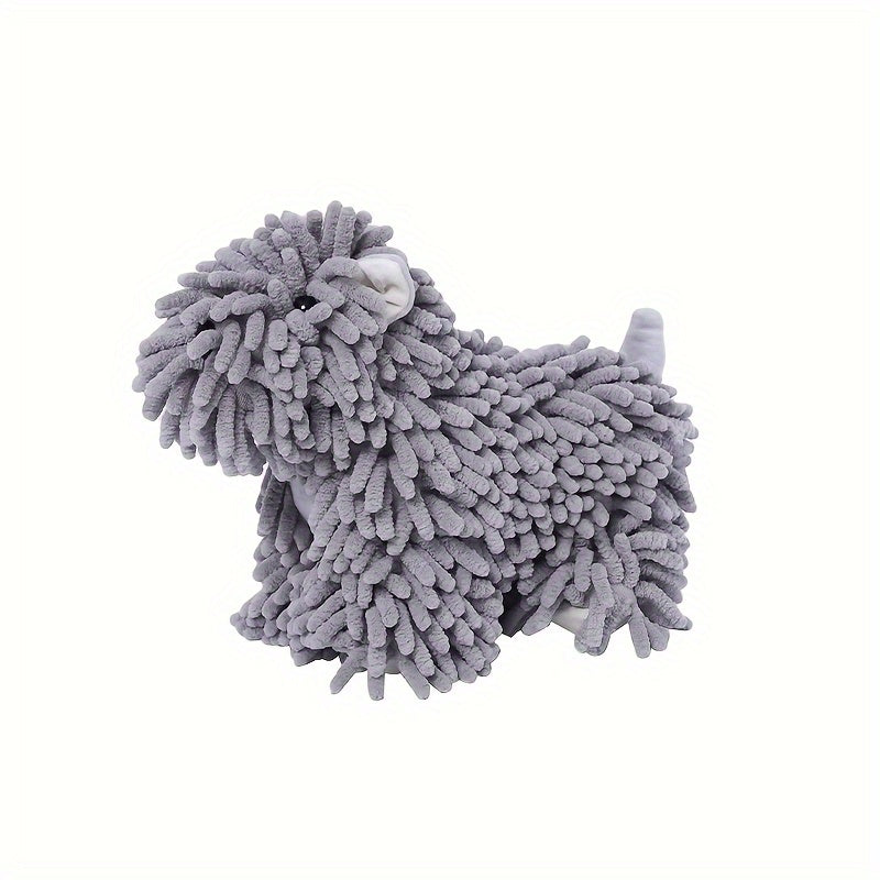 Microfiber Hand Towels Cute Puppy Design – Super Absorbent Kitchen & Bathroom Drying Towel | Halloween Holiday Cartoon Dog Decor