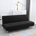 T-Shaped Jacquard Sofa Cover Futon Slipcover - Stretch Couch Cover for Living Room Office L Shaped Sofa Protector M L Size