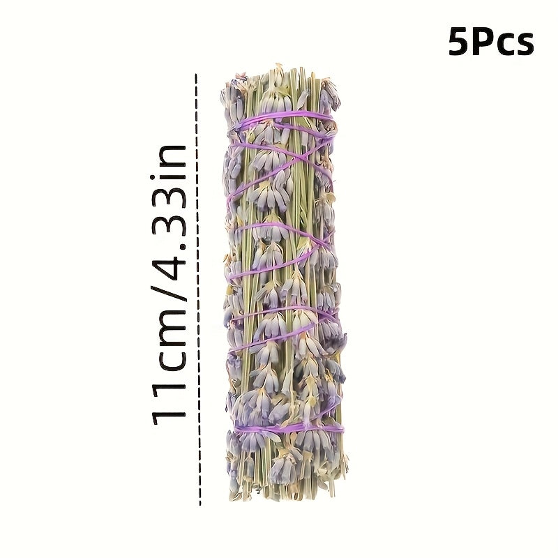5-Variety Sage & Incense Cleansing Bundle – White Sage, Cedarwood, Dragon's Blood, Eucalyptus & Lavender Sticks for Home Purification, Spiritual Cleansing & Aromatherapy Decor