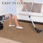 Runner Rug for Hallway Entryway Kitchen – Indoor Outdoor Non-Slip Rubber Backing, 200+ Custom Sizes, 8 Colors, Stain Resistant Low Pile Carpet Runner