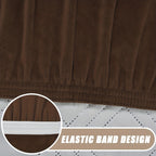 T-Cushion Armchair Cover Anti-Slip Double-Sided Design, Machine Washable Elastic Band Closure Chair Slipcover, Pet-Friendly All-Season Furniture Protector, Available in Small & Large – 8 Colors
