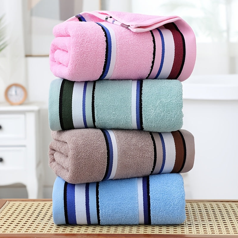 100% Cotton Bath Towel 27.6x55in – GSM360 Super Soft Absorbent Quick-Dry Towel, Skin-Friendly Bathroom Essential & Gift for Family (6 Colors)