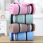100% Cotton Bath Towel 27.6x55in – GSM360 Super Soft Absorbent Quick-Dry Towel, Skin-Friendly Bathroom Essential & Gift for Family (6 Colors)