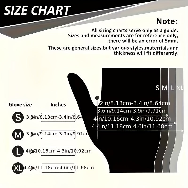 Thickened Nitrile Gloves Disposable Diamond Fingertip Pattern Latex Free Powder Free Heavy Duty Industrial Gloves for Automotive Cleaning Manual Labor S M L XL