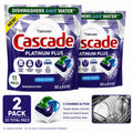 Dishwasher Detergent Pods Fresh Scent 22 Count 2-Pack Grease-Fighting ActionPacs for Sparkling Spot-Free Dishes All Standard Dishwashers Pre-Measured