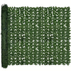 UV Resistant Artificial Ivy Privacy Fence Screen Faux Hedge Wall Panels Fake Ivy Vine Leaf Green Backdrop for Outdoor Garden Patio Balcony Backyard Indoor Decor Multiple Sizes