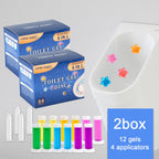 Toilet Bowl Cleaning Gel Flowers 84/168 Pcs Freshener Deodorizer Prevents Stains Limescale Safe on Glaze for Home RV Yacht Kitchen Sink Bathroom Essentials