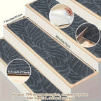 Non-Slip Stair Treads Self-Adhesive 4mm TPR Stair Mats for Hardwood Floors Indoor Stairs Carpet Pads 6pcs or 15pcs Set