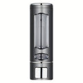 Wall-Mounted Soap Dispenser, 13.53oz Large Capacity Manual Press – No-Drill Adhesive Mount, for Shampoo, Shower Gel & Liquid Cosmetics, Black / White / Gold