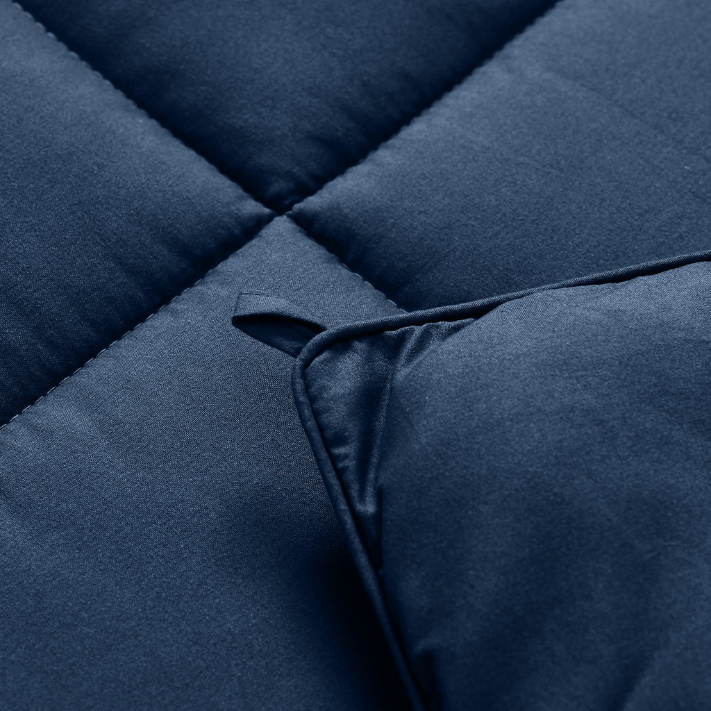 All Season Comforter with Corner Tabs & Box Stitching – Soft Fluffy Lightweight Hotel-Quality Duvet Insert for Twin Queen King, Breathable Year-Round Bedding