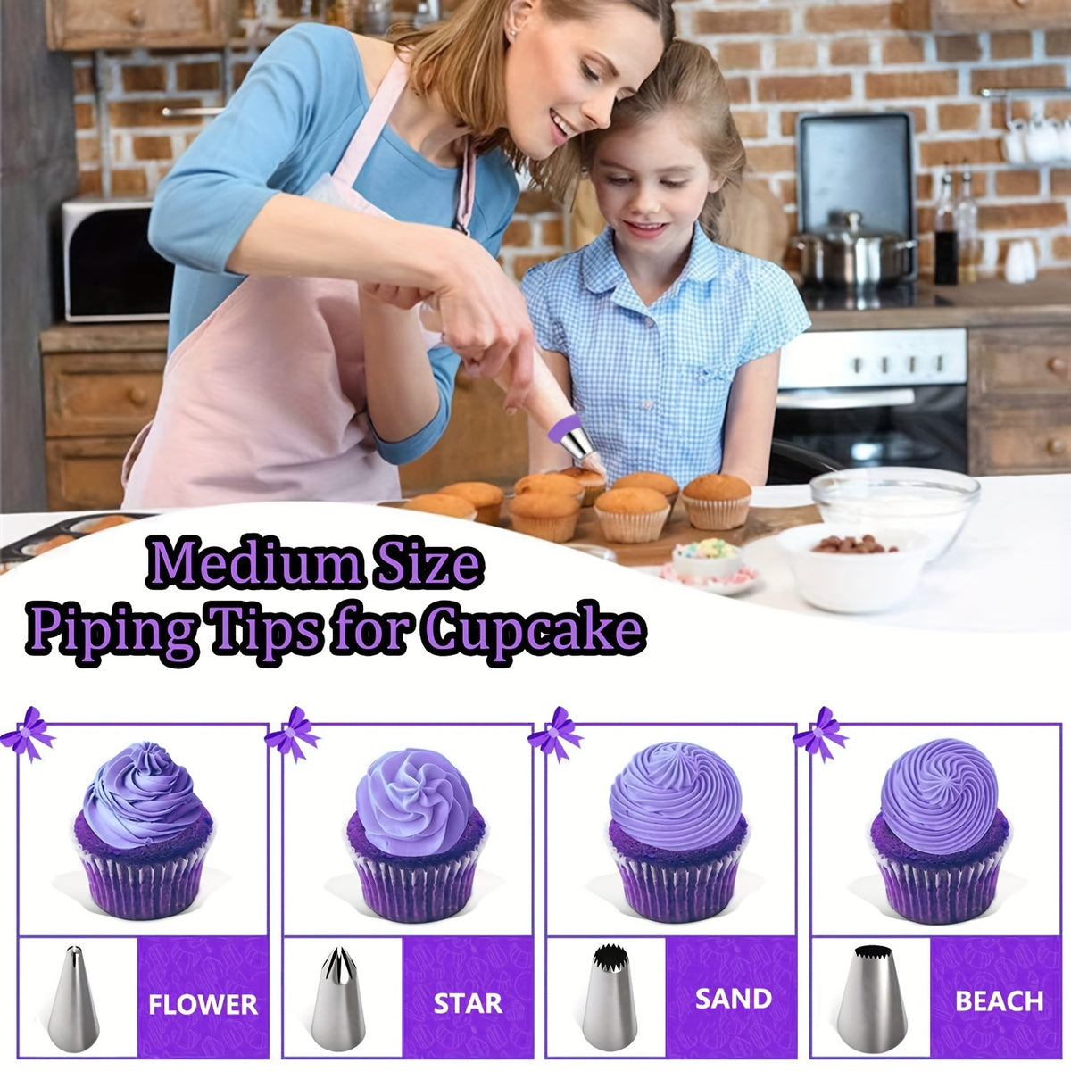 493 Piece Professional Cake Decorating Set with Rotating Cake Wheel & Reusable Piping Bags - Complete Baking Art Kit for Bakers Father's Day Gift