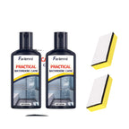 Bathroom Glass Restoration Paste for Shower Doors, Tiles & Metal Surfaces – Hard Water Stain Remover & Mineral Deposit Cleaner for Bright Streak-Free Finish