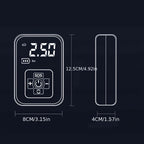 Portable Tire Inflator Cordless Air Compressor – 100W Digital Display, 4000mAh USB-C Fast Charge, 5 Modes, Multi-Nozzle, for Car Motorcycle Bicycle Tires & Sports Balls, 6 Colors
