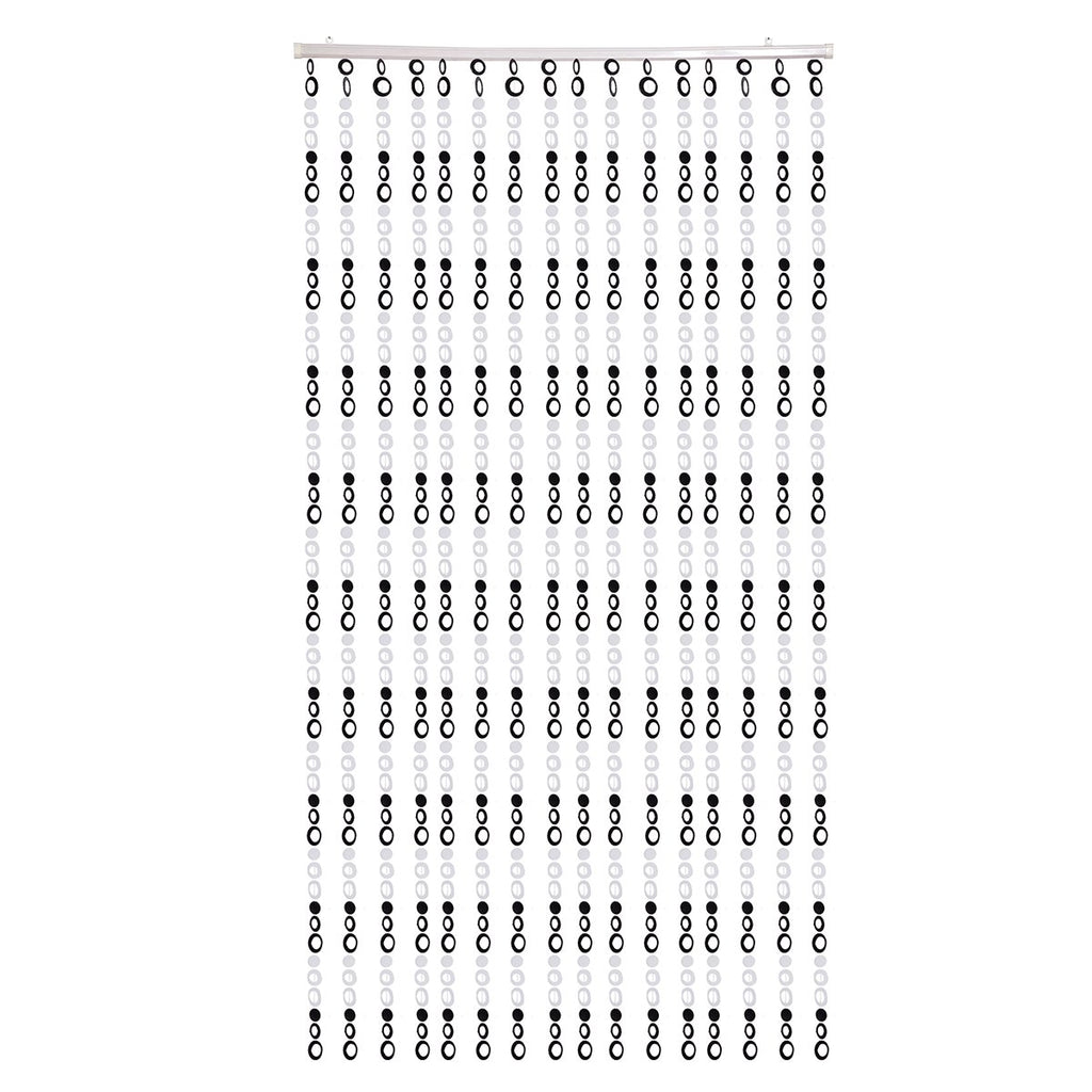 Acrylic Beaded Curtain 35.5x72 Inch for Doorways and Windows - Boho Room Divider and Closet Door Curtain - Decorative Bead Curtain for Bedroom, Wedding, Events and Retail Window Display