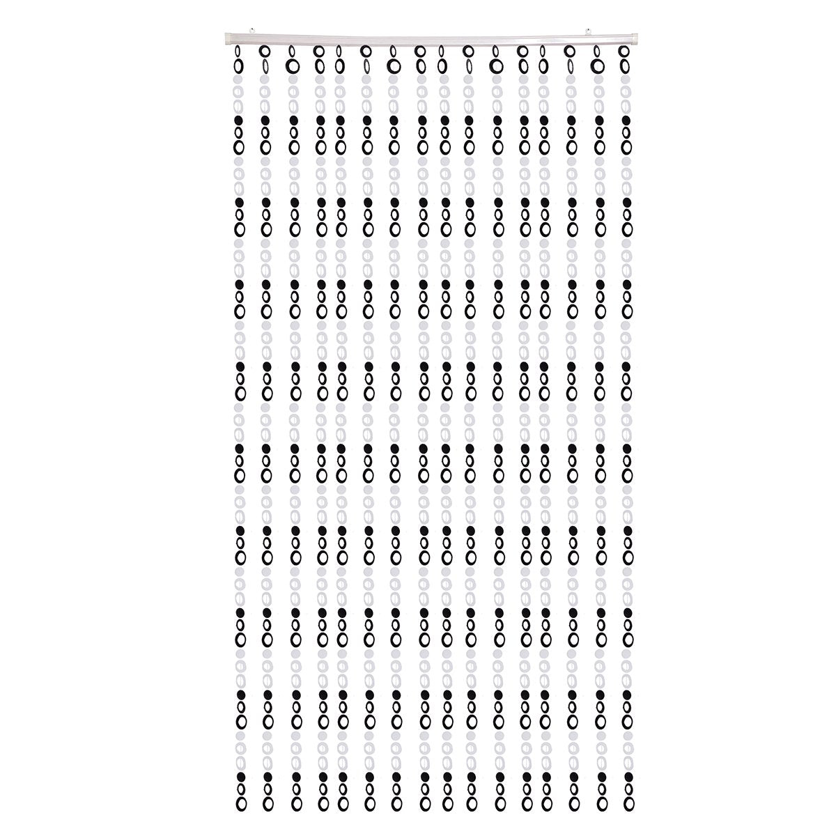 Acrylic Beaded Curtain 35.5x72 Inch for Doorways and Windows - Boho Room Divider and Closet Door Curtain - Decorative Bead Curtain for Bedroom, Wedding, Events and Retail Window Display