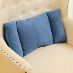 3-Section Adjustable Lumbar Support Pillow for Office Chair Sofa Bed Car Seat Ergonomic Back Cushion Hand Washable 5 Colors