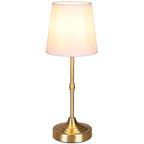 Cordless Rechargeable Table Lamp – Battery Powered Stepless Dimmable Touch Lamp for Bedroom, Dining Room, Kitchen & Office Decor