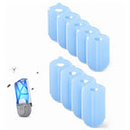 UV Sticky Trap Mosquito Killer Lamp Plug-In Indoor Bug Zapper with 10 Replacement Sticky Films Blue-Purple Light Non-Toxic Odorless Fly Insect Trap for Home Bedroom Kitchen Office