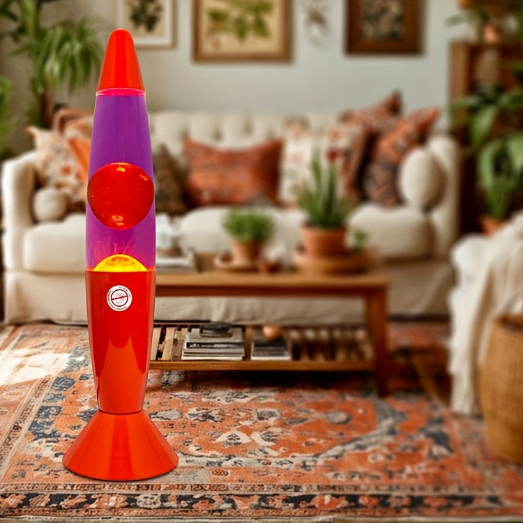 14-Inch Lava Lamp Motion Liquid Magma Lamp – Relaxing Decorative Night Light for Living Room, Bedroom & Office – Retro Ambient Lamp for Adults & Teens