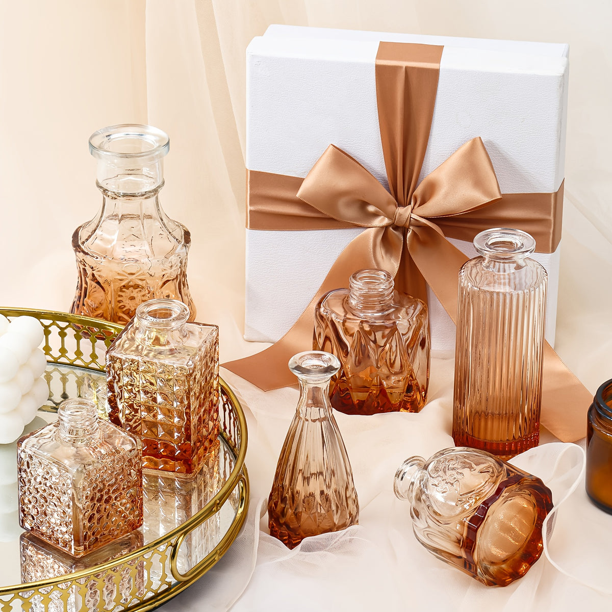 Mini Bud Vases Set of 36 Clear Small Flower Vases for Wedding Centerpieces Birthday Anniversary Party Table Decor – Mother's Day Gift