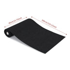 Non-Slip Hallway Runner Rug Self-Adhesive TPR Backing Ultra-Thin 0.4mm 5 Colors 6 Sizes for Kitchen Bedroom Living Room Entryway Hardwood Floors