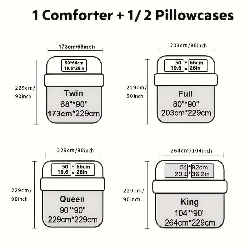 Diamond Pattern Quilt Set 2/3 Piece – Solid Color Lightweight Breathable Ultra-Fine Fiber Comforter with Pillowcases, Soft Easy Care Bedding for Bedroom & Guest Room