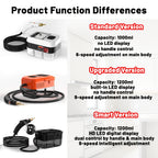 Portable Steam Cleaner 2500W High-Temperature High-Pressure Household Cleaner – 9-Speed Carpet & Floor Steam Mop with 1200ml Tank, Handle Switch, 3 Models: Basic, Upgraded & Intelligent