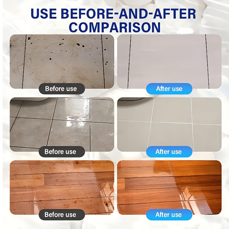 Floor Cleaning Effervescent Tablets 6 Pack – Deep Stain & Oil Remover for Tile, Kitchen, Bathroom & Living Room Floors, Easy-Dissolve Surfactant-Free Floor Care Tablets