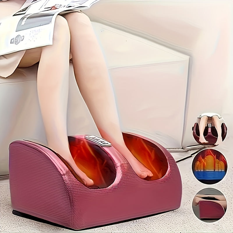 Foot Massager with Heat & Deep Kneading Compression for Legs, Feet & Arms – Electric Shiatsu Foot Massager for Home or Office Relief, Ideal Gift for Birthday, Christmas, Valentine's Day & Holidays