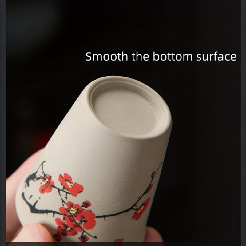 Chinese Ceramic Tea Cups 8pcs – Porcelain Cup & Saucer Combo for Tea Lovers | Elegant Wedding Favors & Cultural Gifts