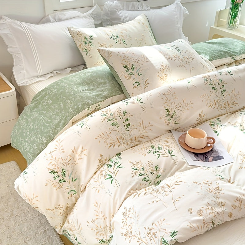 Tea Ceremony Art Duvet Cover Set 3 Piece Japanese Style Bedding Twin Full Queen King Soft Breathable Bedroom Decor