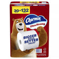 Charmin Ultra Strong Toilet Paper 30 Mega Rolls 242 Sheets Per Roll – 2-Ply Bulk Bath Tissue, Tear-Resistant, Septic Safe & Clog Safe for Home & Family Bathrooms