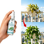 Plant Leaf Shine Spray 40ml – Removes Dust & Yellow, Restores Natural Gloss for Indoor & Outdoor Potted Plants
