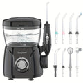Water Flosser for Teeth & Braces – 8 Jet Tips, 10 Pressure Settings, 20oz Large Tank Oral Irrigator for Family Deep Cleaning & Braces Care