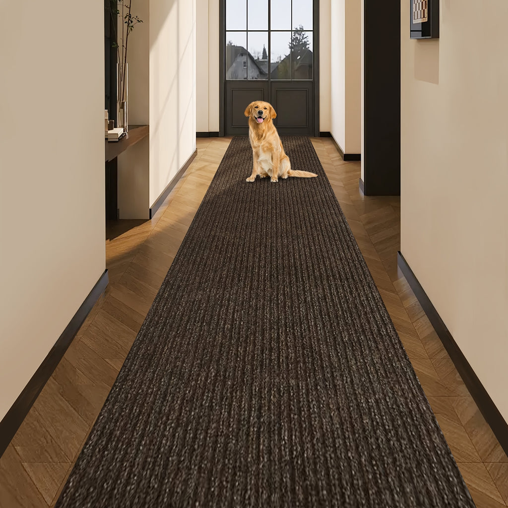 Non-Slip Peel-and-Stick Aisle Runner – 7mm Thick, Self-Adhesive, Easy to Cut | Kitchen, Hallway & Staircase | 3 Colors, 4 Sizes | Nuvia Haven
