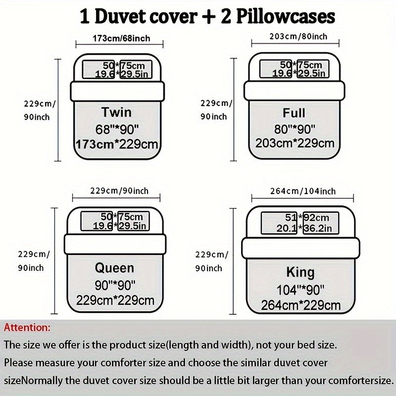 Celestial Sun Moon Duvet Cover Set 3 Piece - Soft Breathable Galaxy Planet Print Bedding Twin Full Queen King Dorm Bedroom No Insert