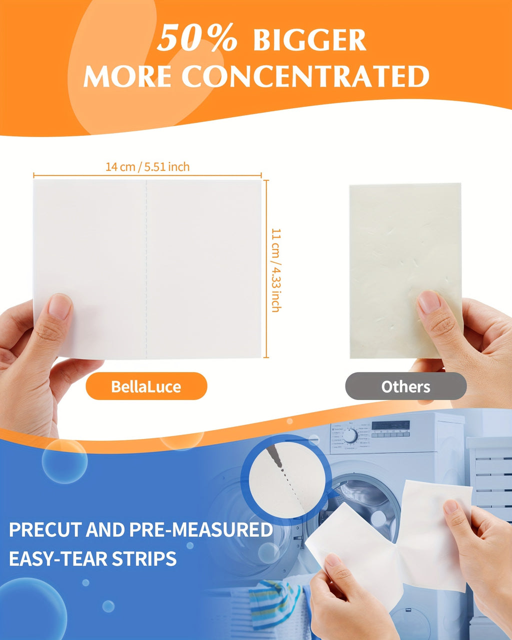 Laundry Detergent Sheets 480 Loads – Eco Washing Strips No Plastic Jug, HE Compatible, Santal Scent & Fragrance-Free, Concentrated Liquidless Laundry Soap for Home, Travel & Dorm