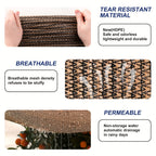 Anti-UV Sunshade Net for Garden, Greenhouse, Pergola & Terrace – Durable Sun Protection Shade Cloth for Plants & Outdoor Spaces | Brown & Black, Multiple Sizes