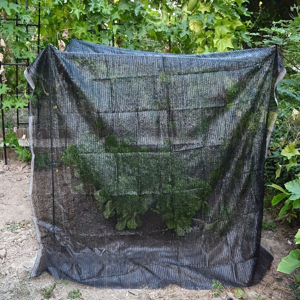 40% Shade Cloth with Grommets for Greenhouse, Garden & Pergola – Mesh Sunshade Netting for Plant Heat Protection, Chicken Coops & Outdoor Patios