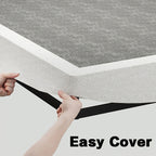 Box Spring Bed Base 5/7/9 Inch – 3000 Lbs Heavy Duty Metal Mattress Foundation, Fabric Cover, Noise-Free & Easy Assembly | Twin & Queen