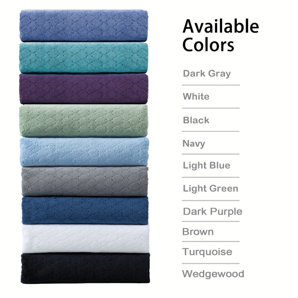 8 Piece Bath Towel Set Oversized – 2 Extra Large Bath Sheets, 2 Hand Towels, 4 Washcloths – Soft, Highly Absorbent, Quick Dry Shower Towels for Bathroom, Hotel, Spa & Beach